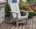 Modern Curveback Adirondack Chair by POLYWOOD