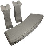 Lightweight Garden Bench with Natural Granite Look