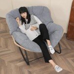 Virplik Outdoor Indoor Rocking Papasan Chair