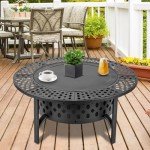 OutVue 42" Wood Burning Fire Pit with Grills