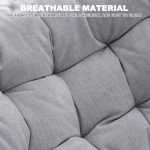Virplik Outdoor Indoor Rocking Papasan Chair
