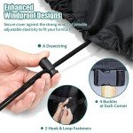 Waterproof Rectangular Patio Furniture Covers with Buckles