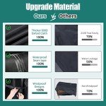 Waterproof Rectangular Patio Furniture Covers with Buckles