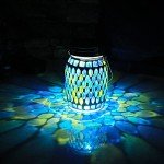 Mosaic Solar Lanterns - Outdoor Hanging Lights
