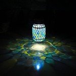 Mosaic Solar Lanterns - Outdoor Hanging Lights