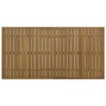 Wood Outdoor Dining Set for 4 with Cushions