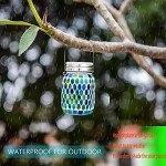Mosaic Solar Lanterns - Outdoor Hanging Lights