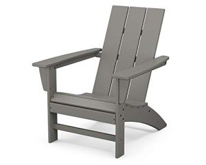 Slate Grey Modern Adirondack Outdoor Chair