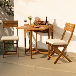 Heavy Duty 3-Piece Patio Bistro Set
