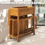 Heavy Duty 3-Piece Patio Bistro Set