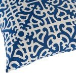 Azure Outdoor Rectangle Throw Pillow Set of 2