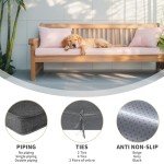 Customizable Waterproof Cushions for Chairs and Benches