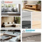 Customizable Waterproof Cushions for Chairs and Benches