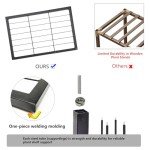 5-Tier Metal Plant Stand for Indoor/Outdoor Use
