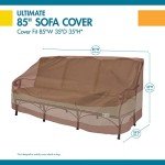 Ultimate 87 Inch Waterproof Patio Sofa Cover