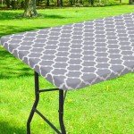 Waterproof Fitted Picnic Table Cover for 6 Foot Tables