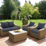 Summsun Water Resistant Patio Chair Cushion Set