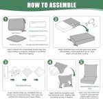 Summsun Water Resistant Patio Chair Cushion Set