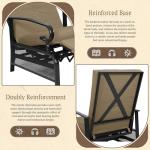 Oakcloud Adjustable Outdoor Lounge Chair with Cushions