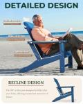 BRIOPAWS Oversized Adirondack Chairs Set of 4