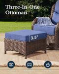 HILLGA 5-Piece Luxury Outdoor Patio Furniture Set