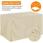 Yaheetech 43” Propane Fire Pit Table with Cover