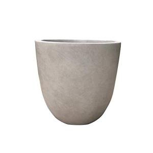 Kante 18" Round Concrete Planter for Home Garden