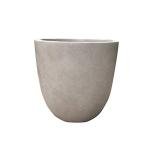 Kante 18" Round Concrete Planter for Home Garden