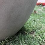 Kante 18" Round Concrete Planter for Home Garden
