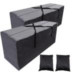 Waterproof Outdoor Cushion Storage Bags - 2 Pack