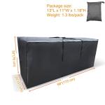 Waterproof Outdoor Cushion Storage Bags - 2 Pack