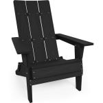 Oversize Folding Adirondack Chairs - Black