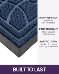 DEXI Heavy Duty Non-Slip Blue Doormat 3x2