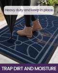 DEXI Heavy Duty Non-Slip Blue Doormat 3x2