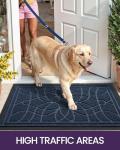 DEXI Heavy Duty Non-Slip Blue Doormat 3x2