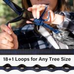 Kootek Portable Camping Hammock with Tree Straps