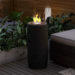 Sunbury 11" Outdoor Propane Fire Pit Column