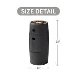 Sunbury 11" Outdoor Propane Fire Pit Column