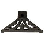 Heavy-Duty Cast Iron Torch Stand for Outdoors