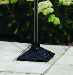 Heavy-Duty Cast Iron Torch Stand for Outdoors