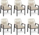 Sunshine Valley Heavy-Duty Patio Dining Chair Set