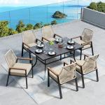 Sunshine Valley Heavy-Duty Patio Dining Chair Set