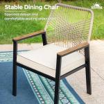 Sunshine Valley Heavy-Duty Patio Dining Chair Set