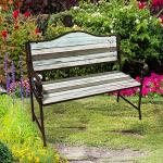 45-Inch Cast Iron Garden Bench Seat