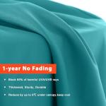 9 ft Turquoise Patio Umbrella Replacement Canopy