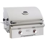 24" Built-In Gas Grill for Outdoor Cooking