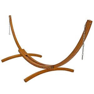 Sunnydaze Wooden Hammock Stand for Two