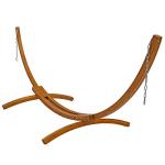 Sunnydaze Wooden Hammock Stand for Two