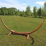 Sunnydaze Wooden Hammock Stand for Two