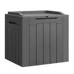 Flamaker 31 Gallon Waterproof Resin Deck Box